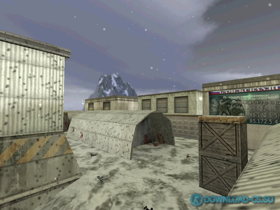 Карта fy_snow_boom_blood для КС 1.6