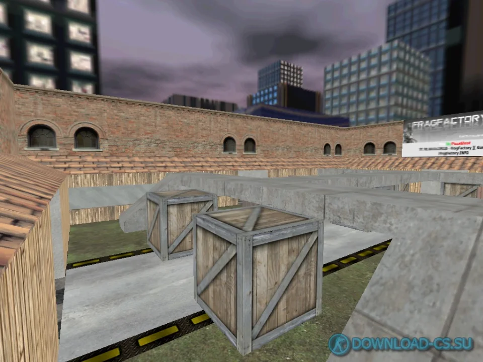 Карта gg_fragfactory для КС 1.6