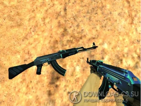Модель HD AK-47 «Ambient» для CS 1.6