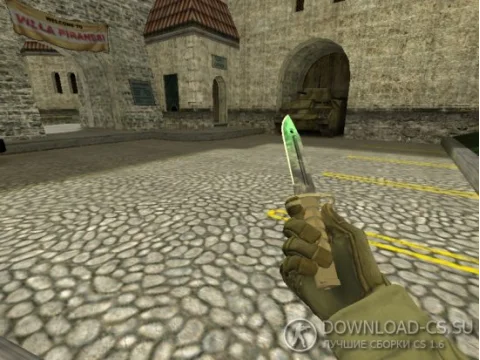 Модель ножа HD Bayonet «Gamma Doppler» для CS 1.6