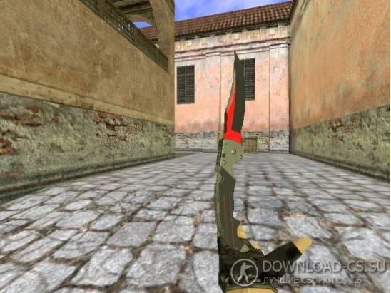 Модель ножа HD «Falchion | Redline» для CS 1.6
