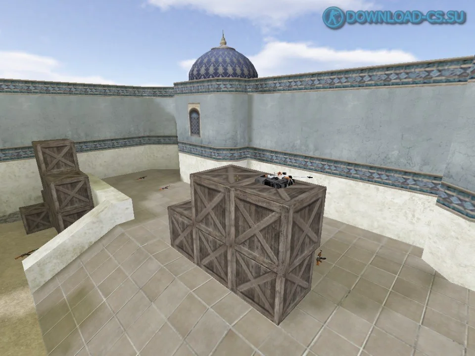 Карта aim_mortaldust для CS 1.6
