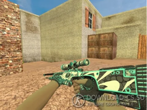 Модель HD AWP «Frontside Misty» для CS 1.6
