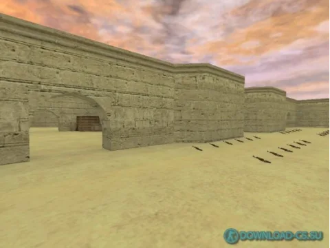 Карта fy_dustink для КС 1.6