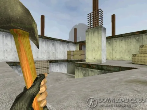 Модель ножа «Топор» для CS 1.6
