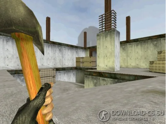 Модель ножа «Топор» для CS 1.6