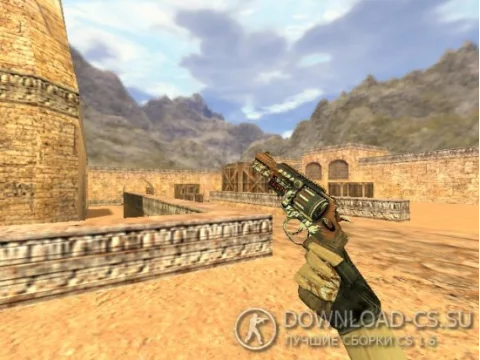 Модель HD R8 Revolver «Veteran v2» для CS 1.6