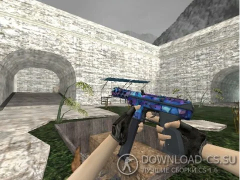 Модель Tec-9 «Cubes World» для CS 1.6