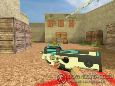 Модель HD P90 «Zenon» для CS 1.6