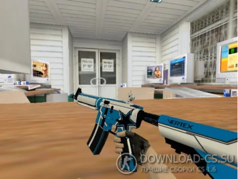 Модель HD M4A4 «Velocity» для CS 1.6