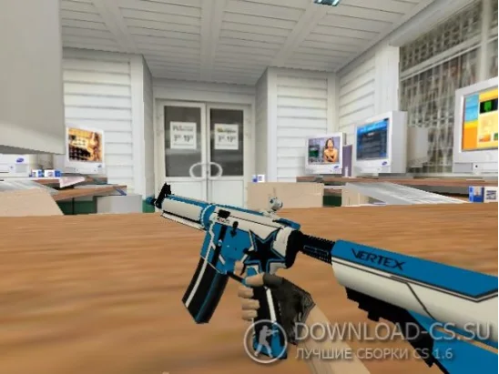 Модель HD M4A4 «Velocity» для CS 1.6