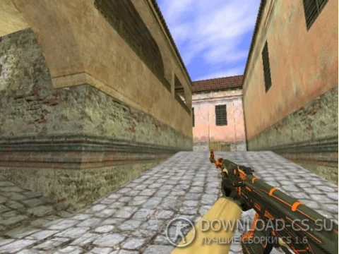 Модель HD AK-47 «Obstacle» для CS 1.6