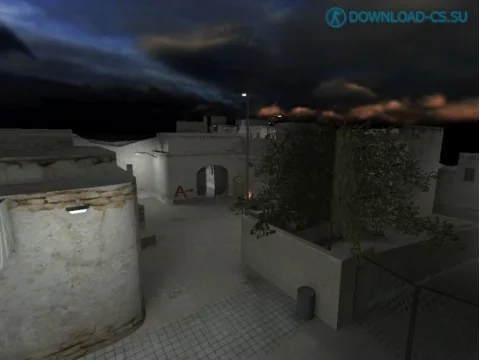 Карта de_dust2_night из CS:GO для CS 1.6