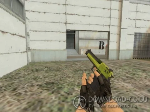 Модель HD Deagle «Green Boost» для CS 1.6