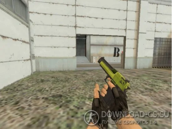 Модель HD Deagle «Green Boost» для CS 1.6