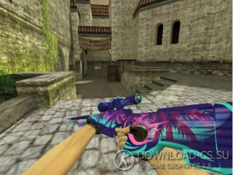 Модель HD AWP «Ice Palm» для CS 1.6