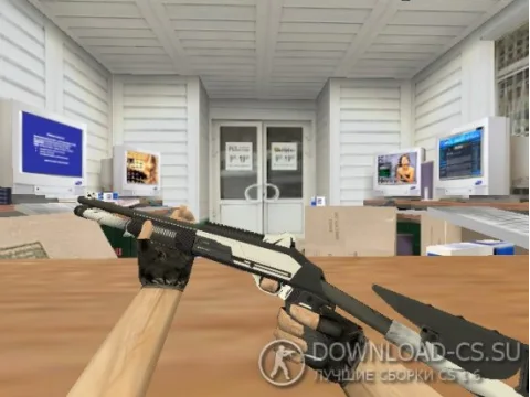 Модель HD XM1014 «Black Tie» для CS 1.6