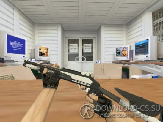 Модель HD XM1014 «Black Tie» для CS 1.6