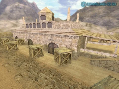 Карта de_pf_dust4 для CS 1.6