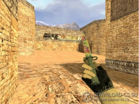 Модель ножа HD «Bayonet | Nathlose» для CS 1.6
