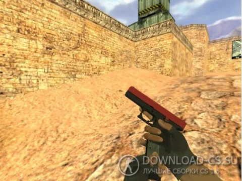 Модель Glock «Candy Apple — Карамельное яблоко» для CS 1.6