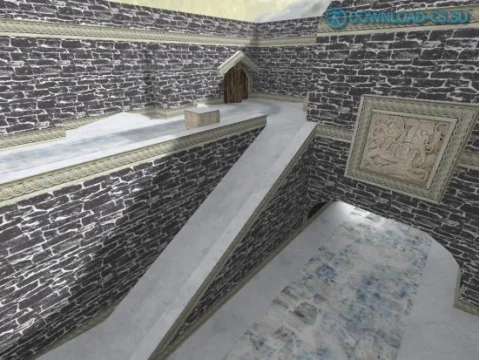 Карта de_winteraztec для CS 1.6