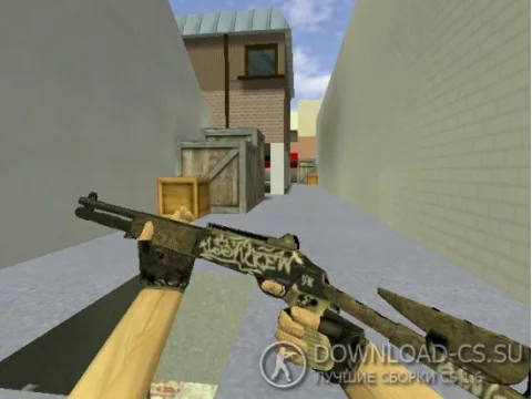 Модель XM1014 «Wasteland Rebel» для CS 1.6