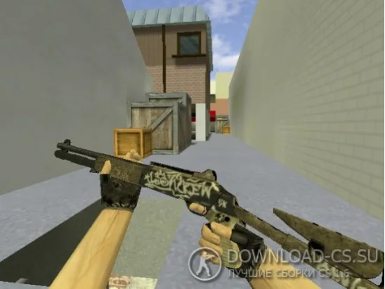 Модель XM1014 «Wasteland Rebel» для CS 1.6