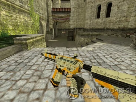 Модель HD M4A4 «Area 51» для CS 1.6