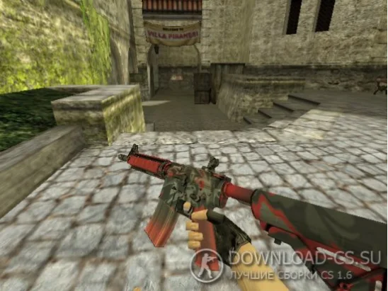 Модель M4A4 «Urban Assault» для CS 1.6