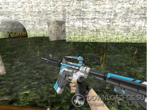 Модель HD M4A1-S «Evo» для CS 1.6
