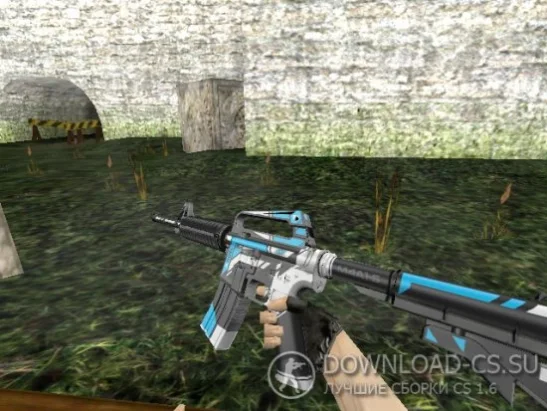 Модель HD M4A1-S «Evo» для CS 1.6