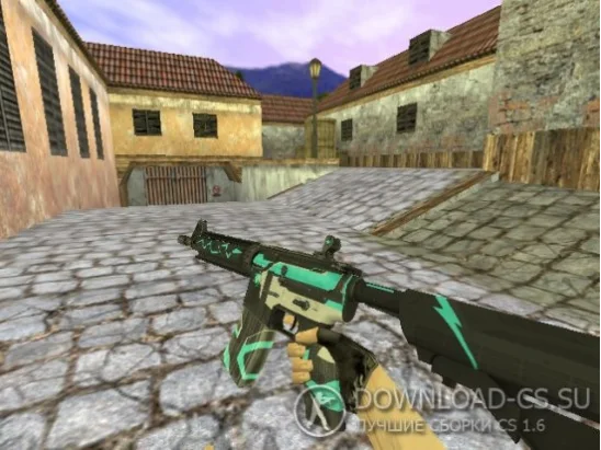 Модель HD M4A4 «Dramcore Redux 3» для CS 1.6
