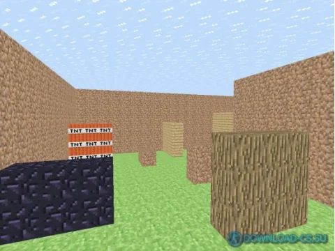 Карта fy_minecraft для КС 1.6
