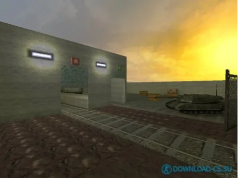 Карта cs_train_yard для КС 1.6