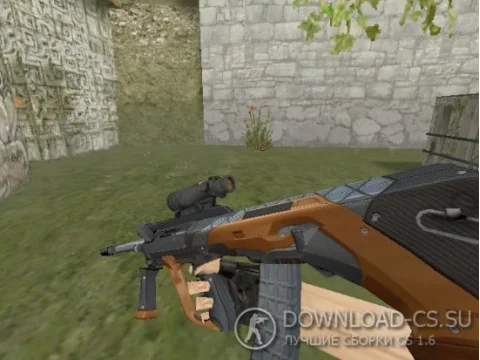 Модель HD AUG «Trique» для CS 1.6