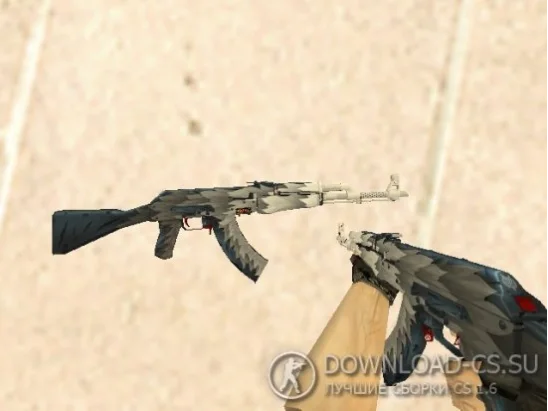 Модель HD AK-47 «White Fang» для CS 1.6