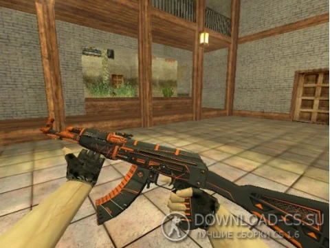 Модель HD AK-47 «Obstacle» для CS 1.6