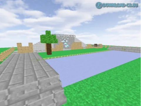 Карта aim_minecraft_by_pd311 для CS 1.6