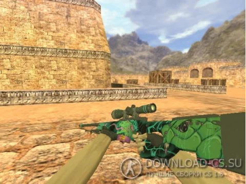 Модель HD AWP «Deadly String» для CS 1.6