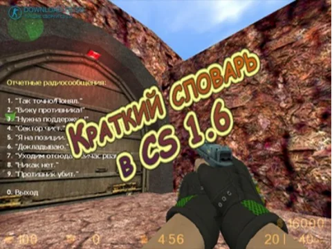 Краткий словарь в Counter Strike 1.6