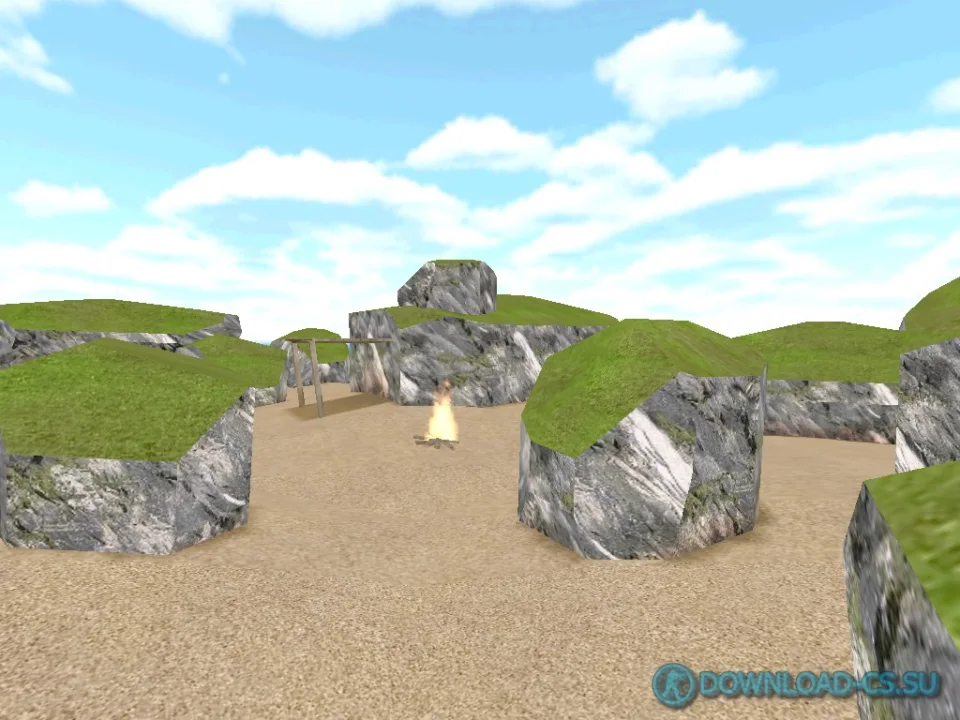 Карта gg_crusoe_s для КС 1.6