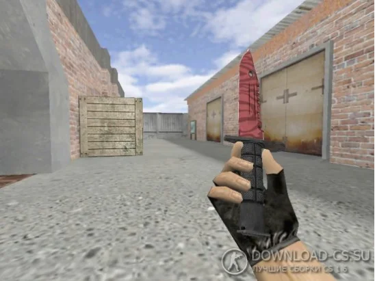 Модель ножа HD «M9 Bayonet | Slaughter» для CS 1.6
