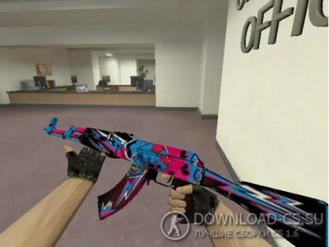Модель AK-47 «Stelar Vandalism» для CS 1.6