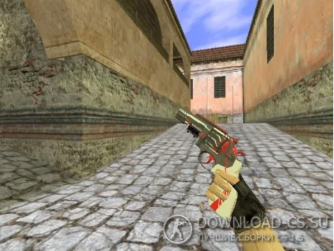 Модель HD R8 Revolver «Composite» для CS 1.6