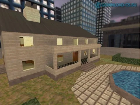 Карта cs_mansion для CS 1.6