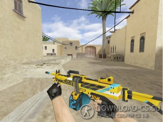 Модель HD Negev «Погрузчик» для CS 1.6