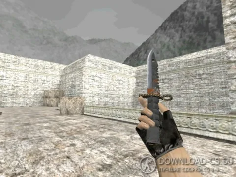 Модель ножа HD «M9 Bayonet | Machinery» для CS 1.6