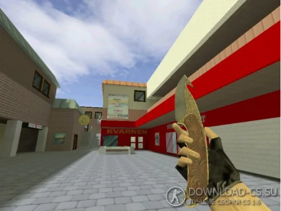 Модель ножа HD «Gut Knife | Kila» для CS 1.6