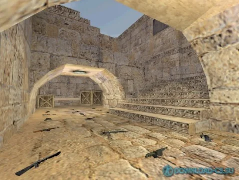Карта fy_dustybridge для КС 1.6